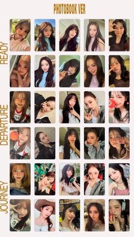 fromis_9 من ألبوم MIni السادس العشرين لدينا [VOL 2 DEPARTURE Ver.] قرص مضغوط + كتاب صور + بطاقة صور + بطاقة بريدية + ملصق (مثلك بشكل أفضل) in Saudi Arabia