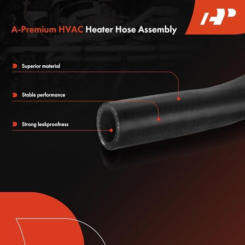 مجموعة خط أنابيب خرطوم سخان HVAC ذات مدخل ممتاز متوافقة مع شيفروليه كروز 2011-2015، كروز المحدودة 2016، 1.4 لتر، إلى قلب السخان in Kuwait