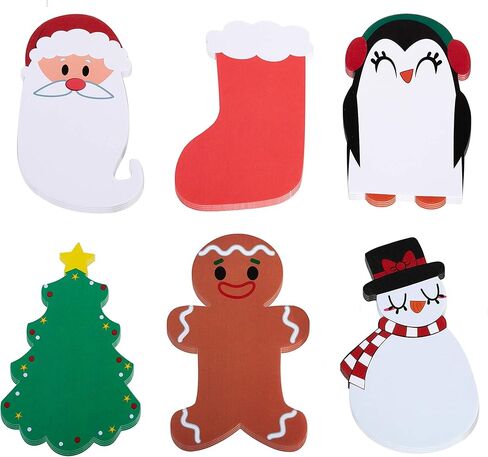 JOYIN 24 Packs Christmas Characters Notepads, Notepads for Memo, To-do-It List, Daily Planner Stationery in Saudi Arabia