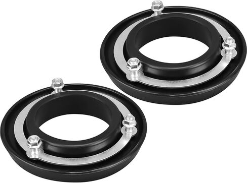 K160015 Front Spring Insulator Bushing 2pcs Compatible with Dodge Ram 1500 2500 3500 1994-2013 Replace 52037719AC 52038105 Coil Spring Isolator in Saudi Arabia