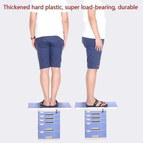 File Cabinets Flat Plasticfile Cabinets Desktop Storage Box Office Furniture Archive Cabinet Large Space Lock High Capacity(6layers) in Saudi Arabia