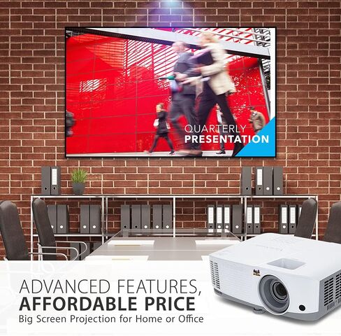 جهاز عرض ViewSonic PS502W 4000 Lumens WXGA قصير المدى مع اتصال HDMI وUSB من النوع A للأعمال والتعليم in Kuwait