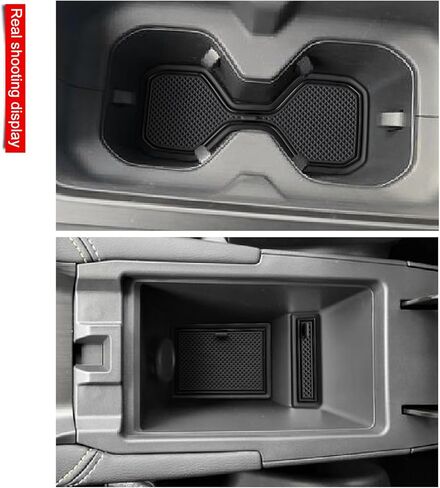 smabee 11PCS Center Console Liner Compatible with Nissan Kicks 2026 2025 2024 Cup Holders Inserts for 2025 Kicks Door Slot Mats Anti-Dust Mats Interior Accessories (Red) in Kuwait