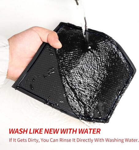 smabee 11PCS Center Console Liner Compatible with Nissan Kicks 2026 2025 2024 Cup Holders Inserts for 2025 Kicks Door Slot Mats Anti-Dust Mats Interior Accessories (Red) in Kuwait