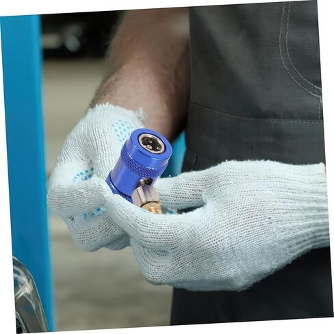 R134A Adjustable Air Conditioner Connectors 1 Pair Red Blue Sturdy Portable Vehicle Adapter for Car Air Conditioning Systems in Saudi Arabia