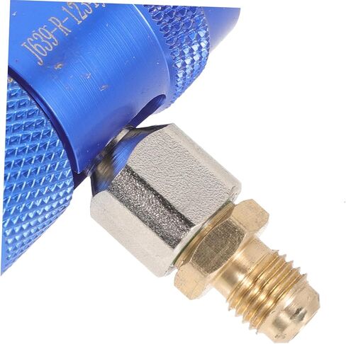 R134A Adjustable Air Conditioner Connectors 1 Pair Red Blue Sturdy Portable Vehicle Adapter for Car Air Conditioning Systems in Saudi Arabia