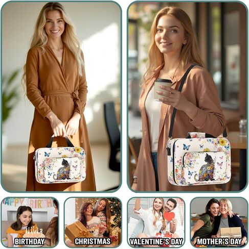 Bible Case for Women. Bible Cover for Church, Bible Study. Christian Gift for Cat Lovers. in Saudi Arabia