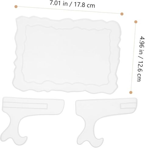 STOBOK 1set Silicone Molds for Photo Frames and Brackets Versatile Desktop Craft Molds for Unique Picture Displays Easy to Use and for Boys and Girls and Enthusiasts in Saudi Arabia