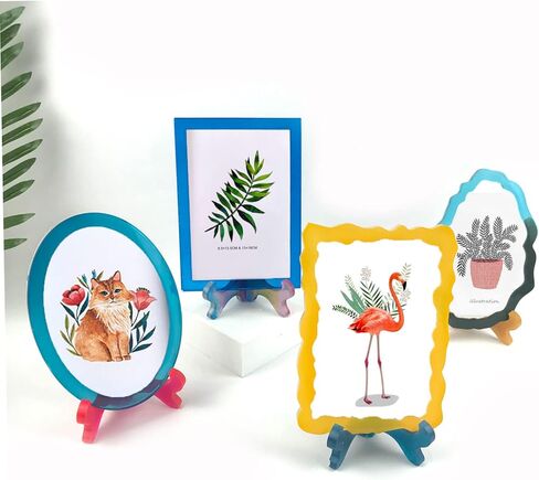 STOBOK 1set Silicone Molds for Photo Frames and Brackets Versatile Desktop Craft Molds for Unique Picture Displays Easy to Use and for Boys and Girls and Enthusiasts in Saudi Arabia