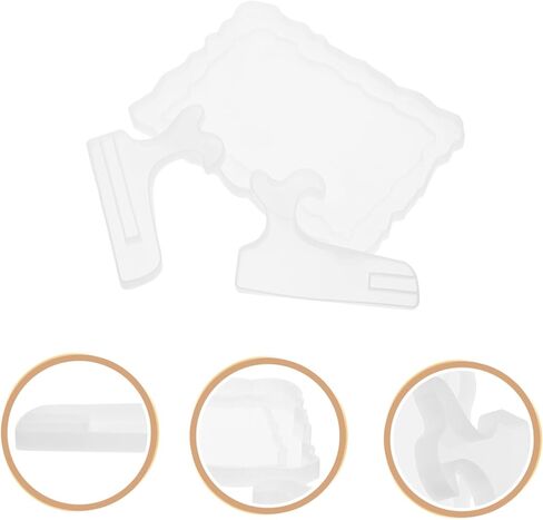 STOBOK 1set Silicone Molds for Photo Frames and Brackets Versatile Desktop Craft Molds for Unique Picture Displays Easy to Use and for Boys and Girls and Enthusiasts in Saudi Arabia