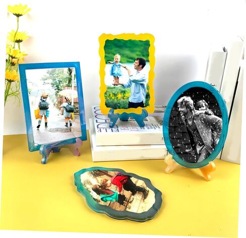 STOBOK 1set Silicone Molds for Photo Frames and Brackets Versatile Desktop Craft Molds for Unique Picture Displays Easy to Use and for Boys and Girls and Enthusiasts in Saudi Arabia