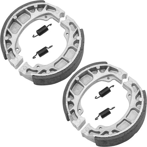 Caltric Front & Rear Brake Shoes Compatible with Honda Xr75 Xr-75 Xr 75 1975-1979 in Saudi Arabia