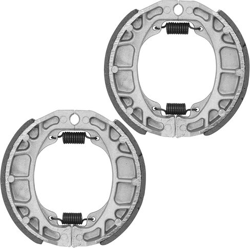 Caltric Front & Rear Brake Shoes Compatible with Honda Xr75 Xr-75 Xr 75 1975-1979 in Saudi Arabia