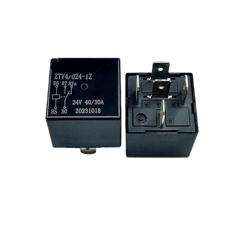 4 دبوس 5 دبوس 40A 12V24V مضخة زيت تكييف الهواء مروحة عالية ومنخفضة الشعاع العلوي التتابع (ZTV4012 1Z 【12V 5 دبوس 】) in Kuwait