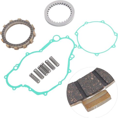 Clutch Kit, Friction Plates Springs Gaskets Assembly Compatible with Yamaha YFZ450 2004-2009, ATV Clutch Repair Replacement Set in Saudi Arabia