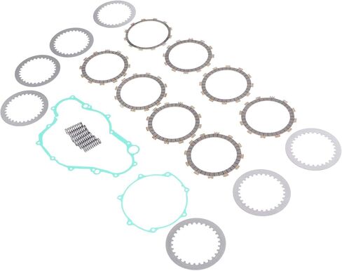 Clutch Kit, Friction Plates Springs Gaskets Assembly Compatible with Yamaha YFZ450 2004-2009, ATV Clutch Repair Replacement Set in Saudi Arabia