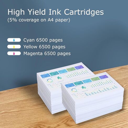 522 Black Ink Bottles High Yield Compatible for 522 Ink Refill Bottles Black, Work with ET-2800 ET-2803 ET-2720 ET-2840 ET-4800 ET-4700 ET-4810 ET-2400 Printers (2 Black) in Kuwait