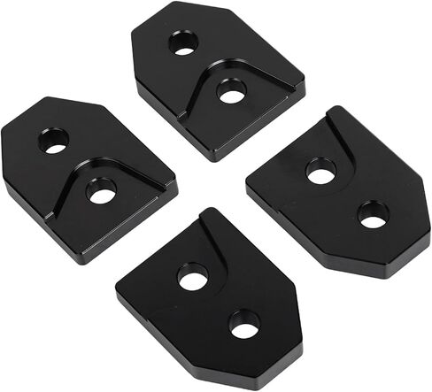 Black 2 Inch Front & Rear Suspension Leveling Lift Brackets w/Hardware Kits Fit for Yamaha Rhino 450 2004-2010, 660 2004-2007, 700 2008-2015 in Saudi Arabia