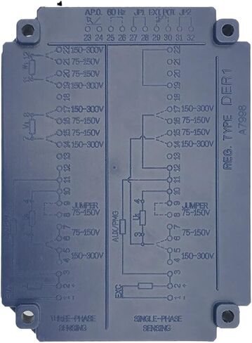 DER1 Automatic Voltage Regulator Automatic Voltage Regulator Powerly Diesel Generator Excitation Stabilizer Alternator Adjuster in Saudi Arabia