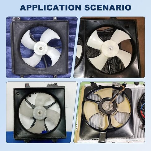 التيار المتناوب A/C مكثف المبرد مروحة التبريد الجمعية استبدال لهوندا سيفيك 2001-2005 HO3113114 620-220 610380 سائق الجانب الأيسر in Saudi Arabia