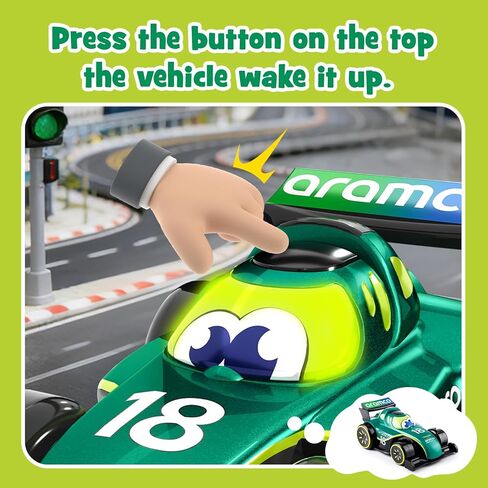 McLaren F1 Merch Remote Control Race Car Preschool Toy for Toddlers Boys and Girls Formula 1 Collectible for Fans Gift Idea for Birthdays in Kuwait