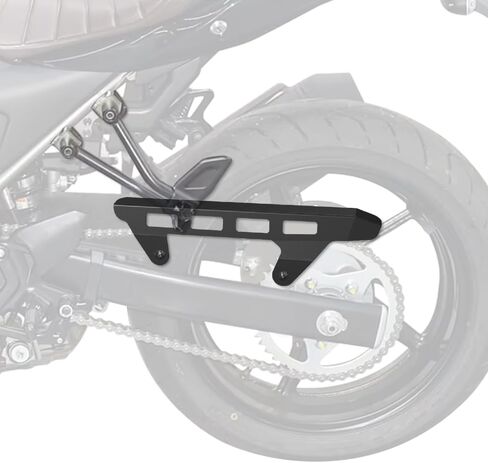 Xitomer 3.0 مم واقي سلسلة ألومنيوم متوافق مع SV650 & Gladius 650 2009-2025، غطاء ضرس CNC خفيف الوزن يقلل من الضوضاء ويمنع الضرر in Saudi Arabia