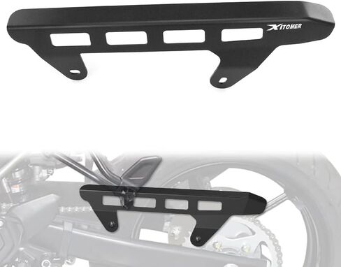 Xitomer 3.0 مم واقي سلسلة ألومنيوم متوافق مع SV650 & Gladius 650 2009-2025، غطاء ضرس CNC خفيف الوزن يقلل من الضوضاء ويمنع الضرر in Saudi Arabia
