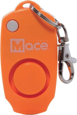mace Brand Personal Alarm with Bag or Key Ring Clip, Portable Alarm for Self-Defense That Emits Powerful 130dB, Available in Black, Pink, Blue, Green, Orange, Red, or Yellow in Kuwait