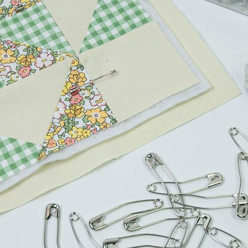 200 قطعة اللحف والتغطية دبوس منحني دبوس مقاومة للصدأ للصدأ لمشروع خياطة الملابس 38 مللي متر أو 51 مللي متر قوة عالية in Kuwait