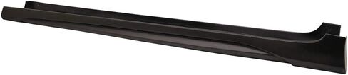 Side Skirts Compatible with 2017-2020 Hyundai Elantra, L Style Unpainted Black PP Side Skirt Extensions 2PC Pair by IKON MOTORSPORTS in Saudi Arabia