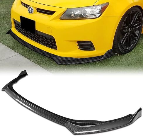 المصد الأمامي للجسم سبويلر سبليتر الشفاه مناسب للتوافق مع 2011-2013 Scion TC V-Style المصد الأمامي للجسم سبويلر سبليتر شفة (مطلية بالكربون) in Saudi Arabia