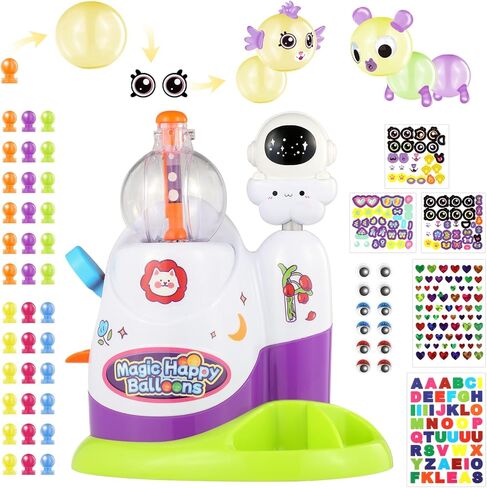 مجموعة Zyllver 320 قطعة من البالونات السحرية DIY، مجموعة أدوات صنع البالونات اللزجة للأطفال، مجموعة بالونات الحيوانات DIY للأنشطة الإبداعية، هدايا عيد ميلاد للفتيات والأولاد من عمر 3 سنوات فما فوق in Kuwait
