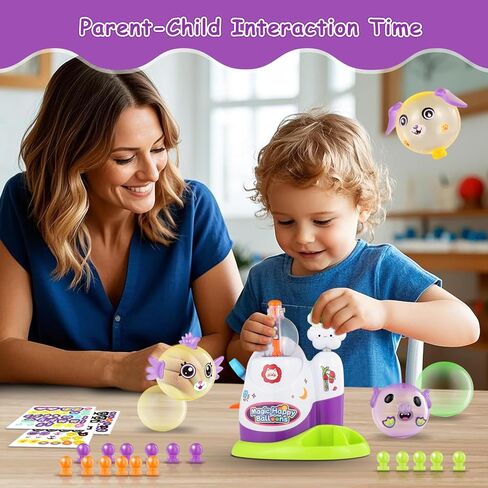 مجموعة Zyllver 320 قطعة من البالونات السحرية DIY، مجموعة أدوات صنع البالونات اللزجة للأطفال، مجموعة بالونات الحيوانات DIY للأنشطة الإبداعية، هدايا عيد ميلاد للفتيات والأولاد من عمر 3 سنوات فما فوق in Kuwait