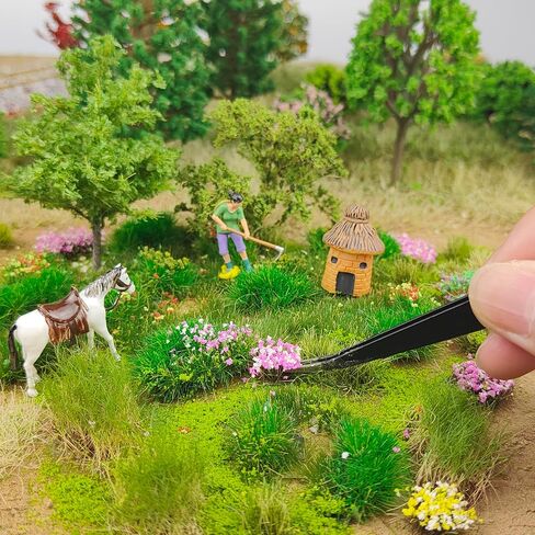 170 Pcs Static Grass Tufts - for Realistic Model Scenery, Train Layouts, Diorama Bases & Wargaming Terrain in Saudi Arabia