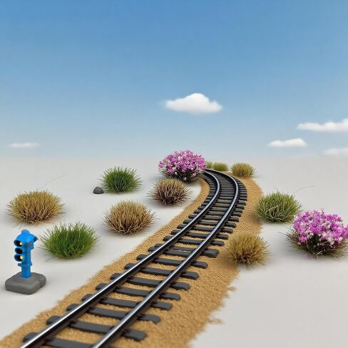 170 Pcs Static Grass Tufts - for Realistic Model Scenery, Train Layouts, Diorama Bases & Wargaming Terrain in Saudi Arabia