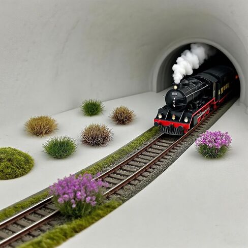170 Pcs Static Grass Tufts - for Realistic Model Scenery, Train Layouts, Diorama Bases & Wargaming Terrain in Saudi Arabia