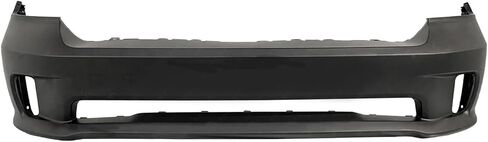 Front Bumper Replacement for RAM 1500 2013-2018 Primed & Ready to Paint Compatible with Sport Express Models With Fog Light Holes Replaces CH1000A10 68197698A in Saudi Arabia