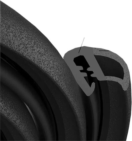 Car Door Rubber Seal Strip Filler Car Door Weatherstrip for B Pillar Protection Sealant Strip Auto Soundproof Dustproof(1pc) in Saudi Arabia