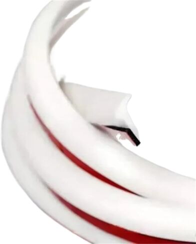 5m Car Rubber Sealing Strip T-Shape Small Slanted Auto Seal Weatherstrip Car Bumper Fender Flare Arch Trim Sealants(Black 5m) in Saudi Arabia