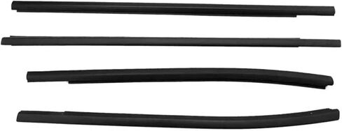 4Pcs/Set Car Window Weather Strip Moulding Trim Seal Belt for 2012-2020 (4 Doors) in Saudi Arabia