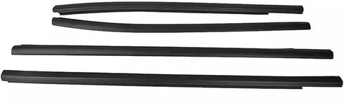 4Pcs/Set Car Window Weather Strip Moulding Trim Seal Belt for 2012-2020 (4 Doors) in Saudi Arabia