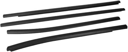 4Pcs/Set Car Window Weather Strip Moulding Trim Seal Belt for 2012-2020 (4 Doors) in Saudi Arabia