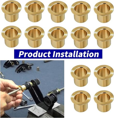 16 PCS Front A-Arm Oil-Lite Bushing Kit Upper and Lower for Ski-Doo Summit MXZ GSX GTX Snowmobile Vehicle Models in Saudi Arabia