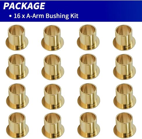 16 PCS Front A-Arm Oil-Lite Bushing Kit Upper and Lower for Ski-Doo Summit MXZ GSX GTX Snowmobile Vehicle Models in Saudi Arabia
