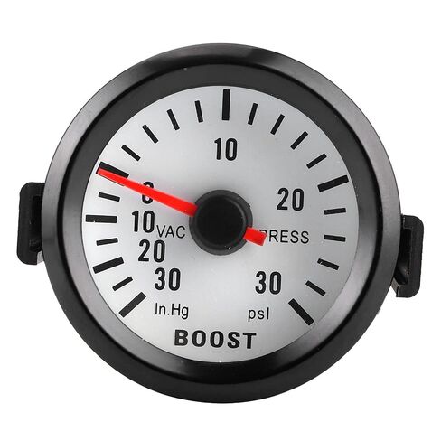 Liquid Filled Boost Gauge 17¡Á13¡Á8 52mm Dia 0-30psi 12v Blue Dial Pointer Gauge Vacuum Pressure Meter for Motors in Saudi Arabia