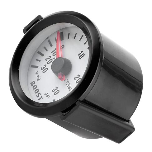 Liquid Filled Boost Gauge 17¡Á13¡Á8 52mm Dia 0-30psi 12v Blue Dial Pointer Gauge Vacuum Pressure Meter for Motors in Saudi Arabia