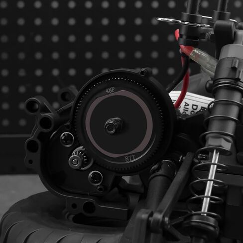 ترس فولاذي 48P 87T 93T لـ ECX 2WD Ruckus/Ax/Brutus/Circuit/AMP MT/AMP DB/AMP Crush/K&N Torment Horizon 1/10 RC جزء ترقيات السيارة (87T) in Saudi Arabia