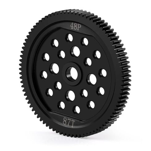ترس فولاذي 48P 87T 93T لـ ECX 2WD Ruckus/Ax/Brutus/Circuit/AMP MT/AMP DB/AMP Crush/K&N Torment Horizon 1/10 RC جزء ترقيات السيارة (87T) in Saudi Arabia