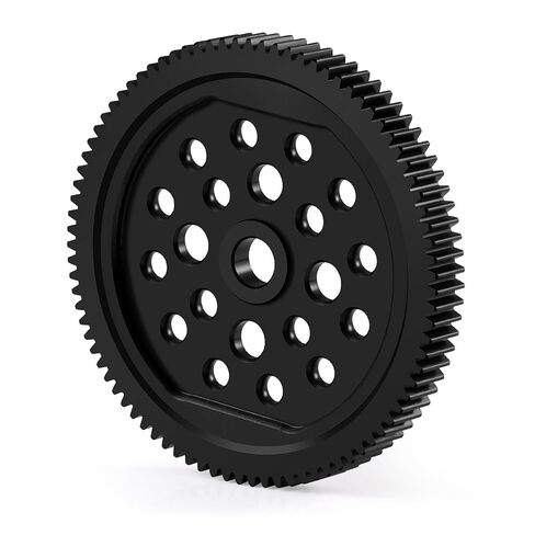 ترس فولاذي 48P 87T 93T لـ ECX 2WD Ruckus/Ax/Brutus/Circuit/AMP MT/AMP DB/AMP Crush/K&N Torment Horizon 1/10 RC جزء ترقيات السيارة (87T) in Saudi Arabia