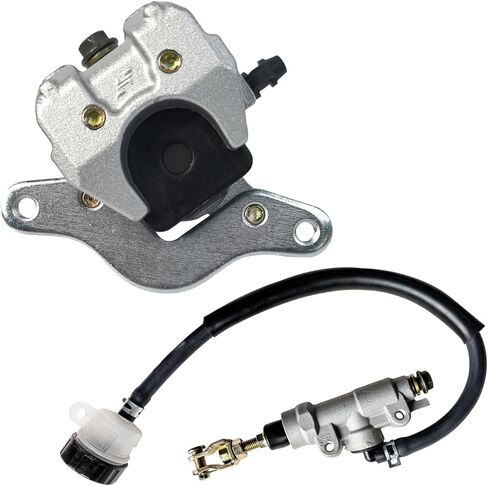 الفرجار الخلفي والأسطوانة الرئيسية متوافق مع Yamaha YZ80 1993-2001 YZ85 2002-2022 OEM # 5PA-2580W-00-00 4ES-2580W-00-00 4ES-2583V-00-00 in Saudi Arabia
